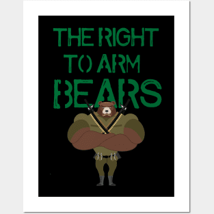 Armed Bears Posters and Art